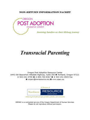 cover image of Transracial Parenting